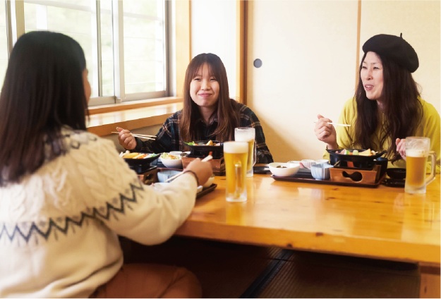 食事の様子